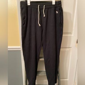 Abercrombie & Fitch Black Mens Sweatpants - Extra Extra Large (XXL)